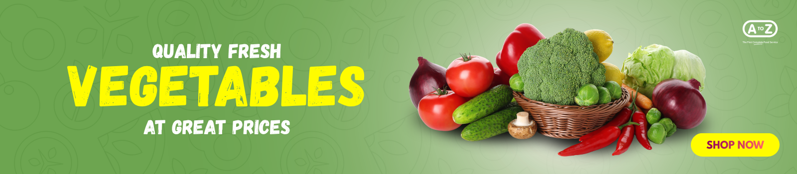 Vegetables Banner
