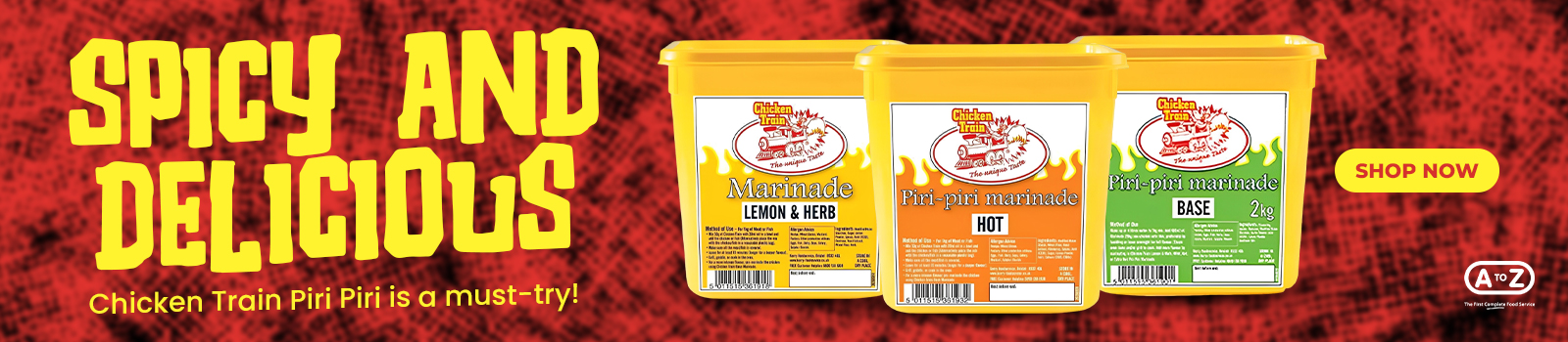 Chicken Piri Piri Banner 