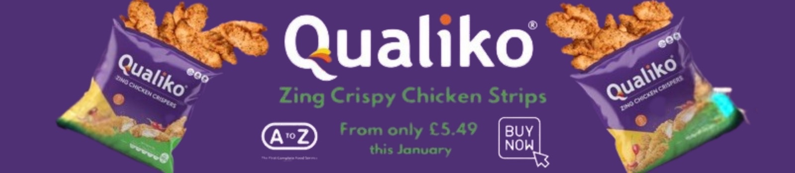  Zing Crispy Strip promotion Banner