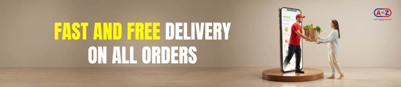 Free Delivery Banner 