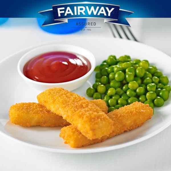 FAIRWAY MSC COD FISH FINGERS 120x25gm