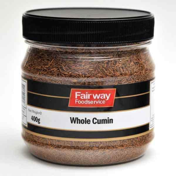 FAIRWAY WHOLE CUMIN 1x400gm JAR