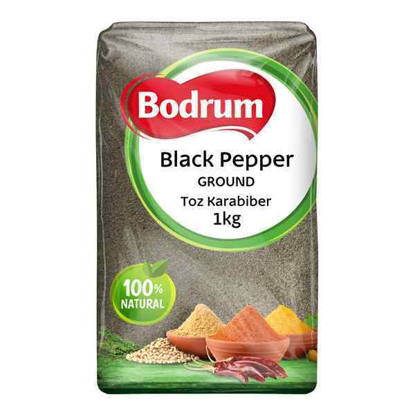 BODRUM GROUND BLACK PEPPER POWDER 1kg