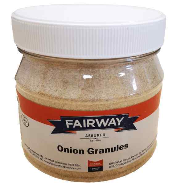 FAIRWAY ONION GRANULES 1x600gm JAR