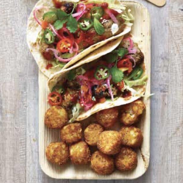 BAG LUTOSA POTATO CRUNCHIES BITES 2.5kg MINI HASH BROWNS