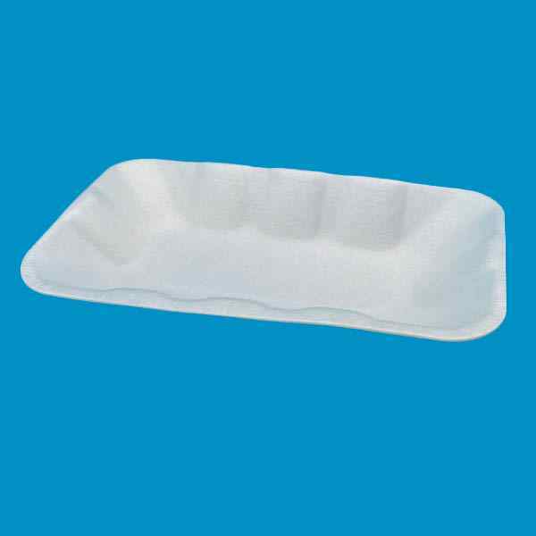 KP INFINITY LARG No3 CHIPPY TRAYS WHITE 1x400 1038427