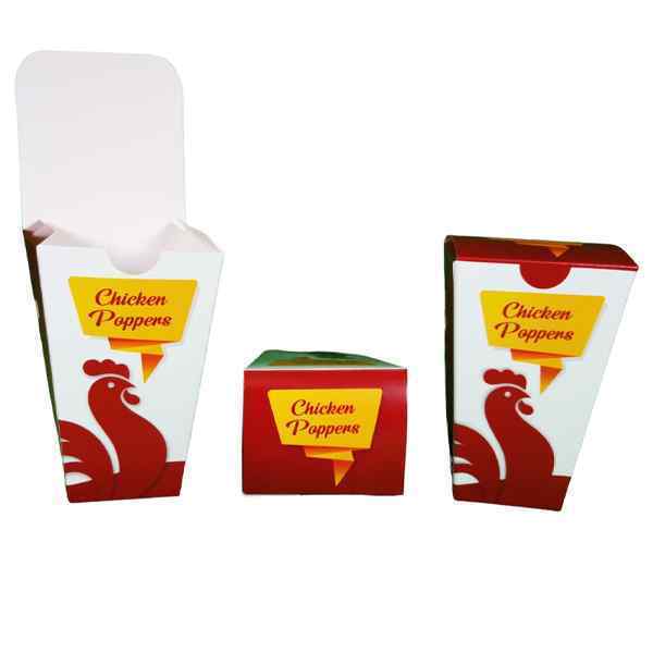 DELICIOUS FRESHLY CHICKEN POPCORN BOX 400's 70 x 60 x 110 (WxDxH)