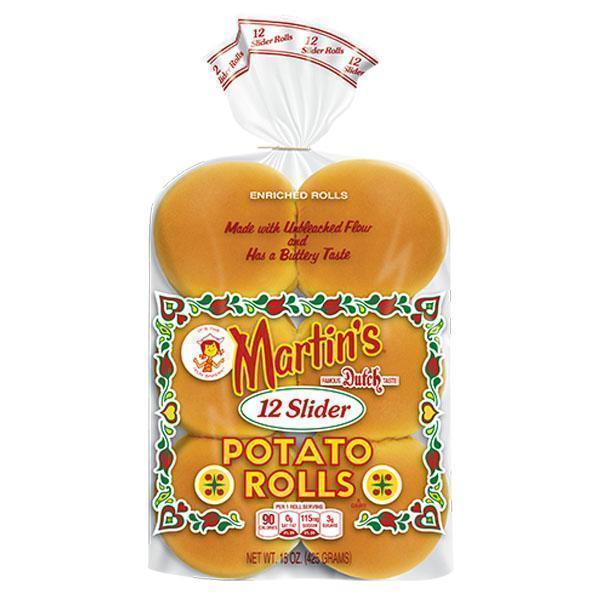 MARTIN'S FAMOUS 3.5" POTATO ROLLS 8x9 00510520