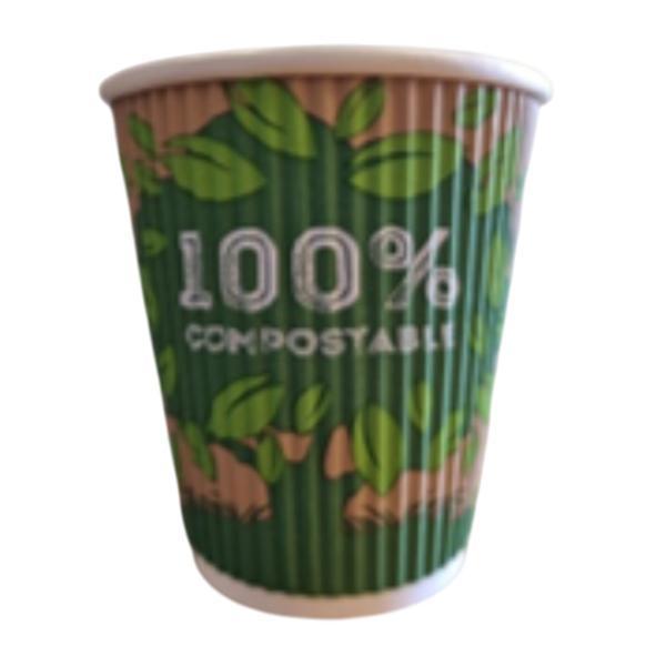 CATERPACK ENVIRO 8oz RIPPLE CUPS 1x25