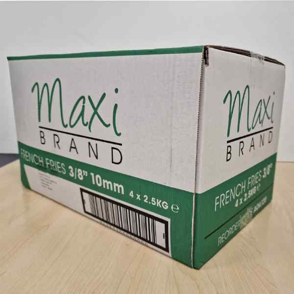 MAXI FRENCH FRIES 10MM ( 3/8 CHIPS )  4x2.5kg