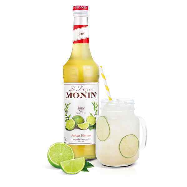 MONIN LIME COFFEE SYRUP 1x70cl