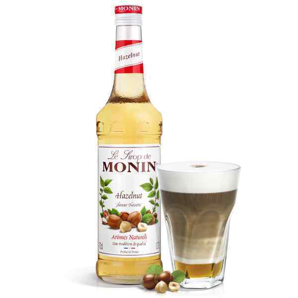 MONIN HAZELNUT COFFEE SYRUP 1x70cl