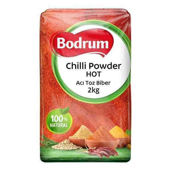 BODRUM CHILLI POWDER  2KG HOT