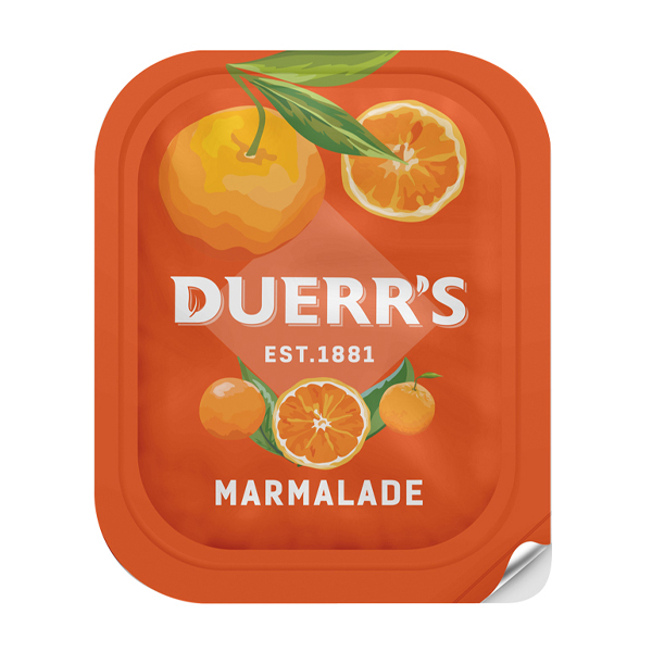 DUERR'S FINE CUT MARMALADE POTS  100x20g