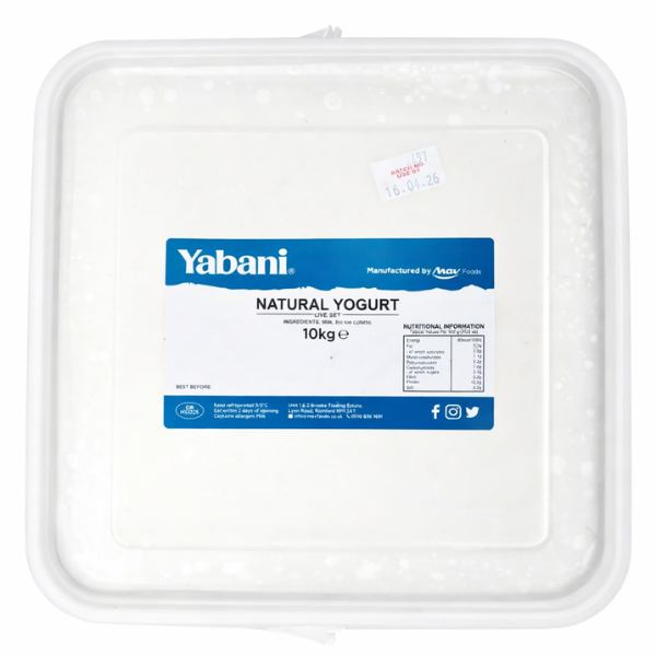 YABANI NATURAL YOGHURT  10KG