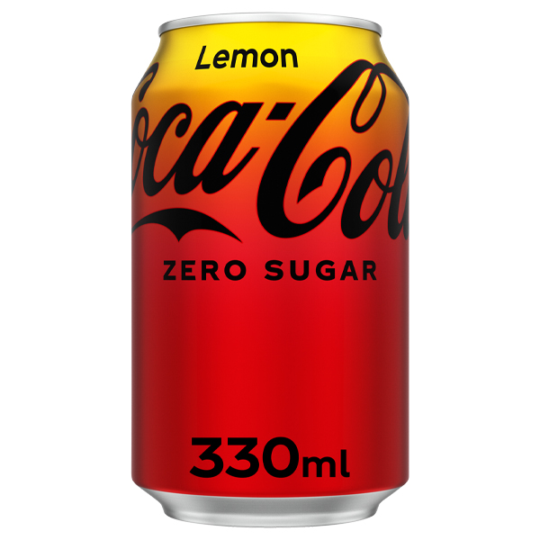 LEMON COKE ZERO CANS 24x330ml