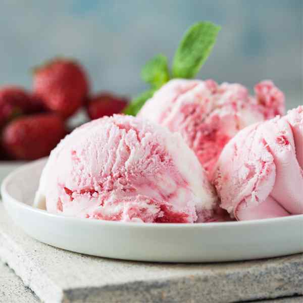 VEGAN STRAWBERRY ICE CREAM 1 x 5lt