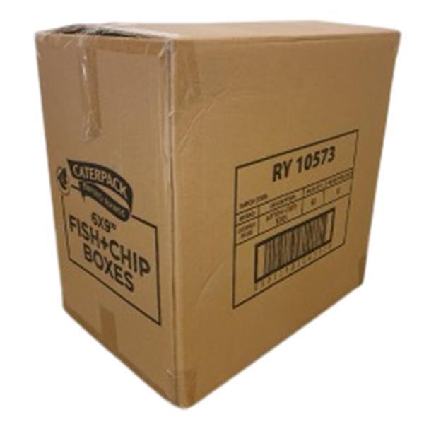 CATERPACK ENIRO FISH & CHIPS BOXES 9x6" 1x50 biodegradable
