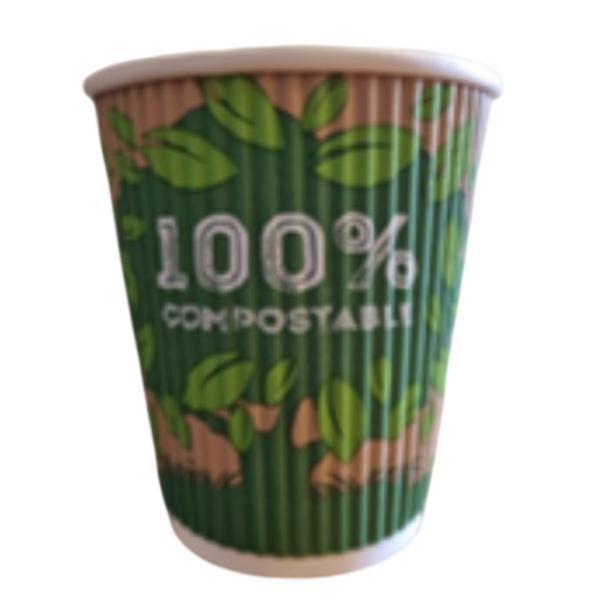 CATERPACK ENVIRO 12oz RIPPLE CUPS 1x25