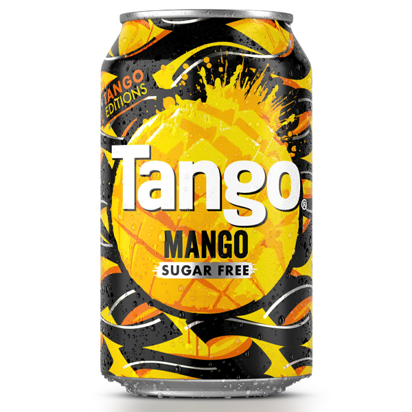 TANGO MANGO SUGAR CANS FREE 24x330ml
