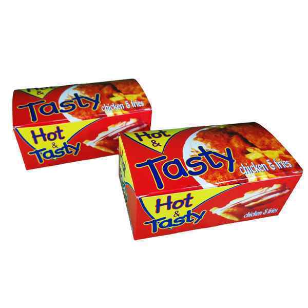 FC0 HOT & TASTY CHICKEN BOX  1 x 400 139 x 79 x 55 (WxDxH) HOT & CRISPY