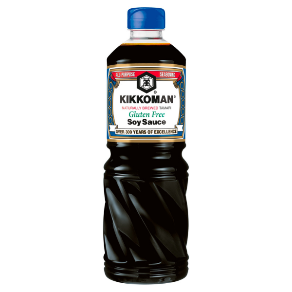 KIKKOMAN TAMARI SOY SAUCE GLUTEN FREE 1lt