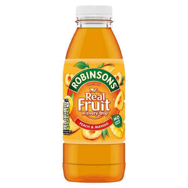 ROBINSONS PEACH & MANGO   RTD PET 12x500ML