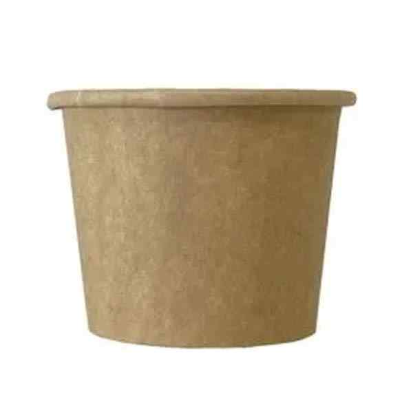 3oz KRAFT PAPER PORTION POTS 62mm 30x100 USE LIDS : GIA091