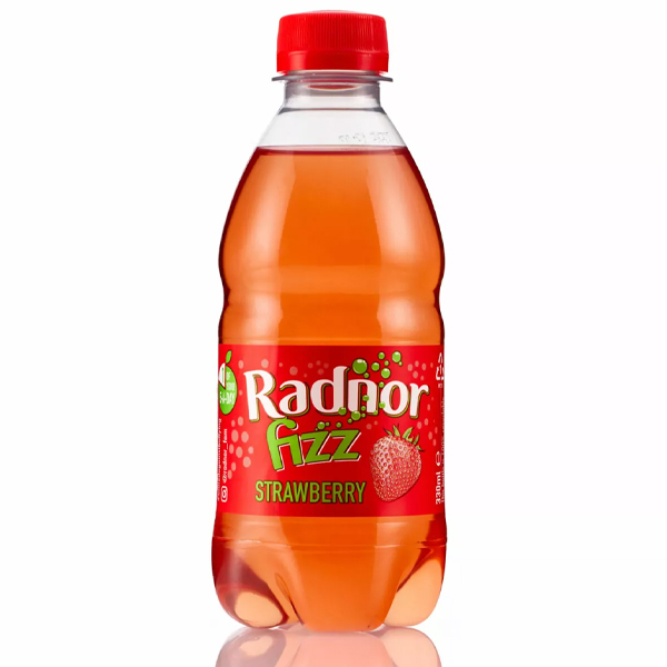 RADNOR FIZZ STRAWBERRY BOTTLES 24x330ml