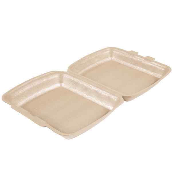 KP INFINITY HOTPACS HP4 BROWN BOXES  1x150 1 COMPARTMENT MEAL BOXES-1038485