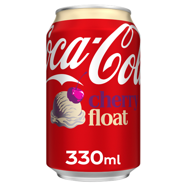 COCA COLA CHERRY FLOAT CANS 24x330ml