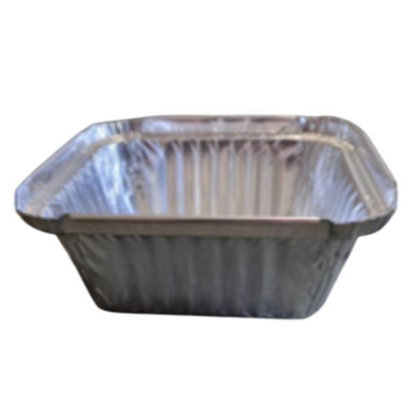 CATERPACK SML FOIL TRAYS & LIDS 12x10cm 1x46