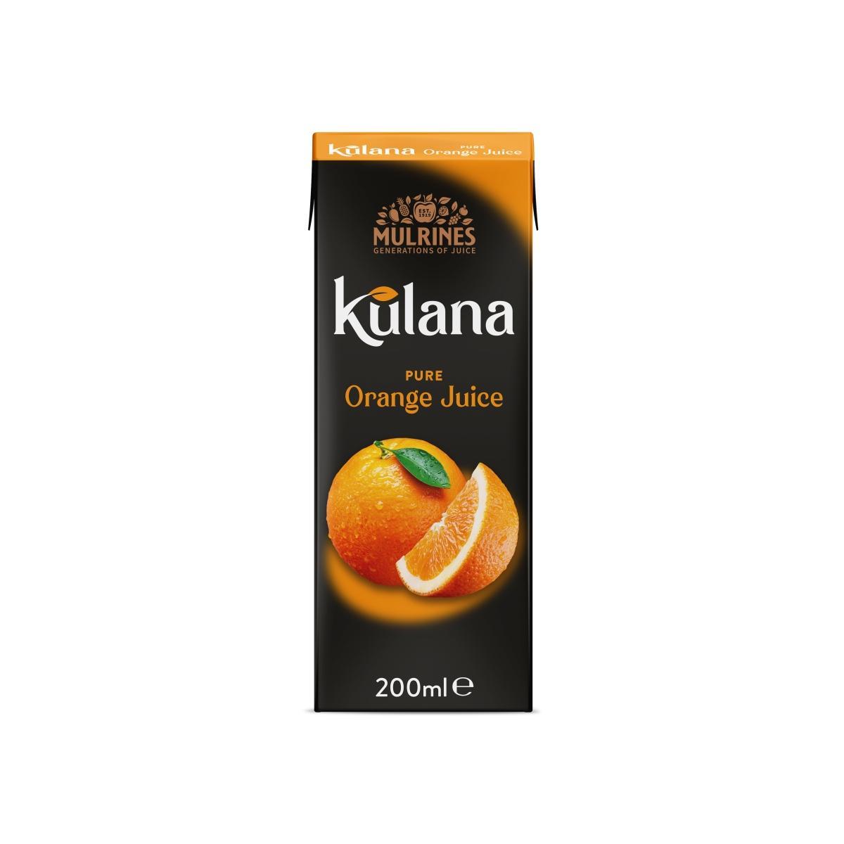 SMALL KULANA 100 % ORANGE JUICE  27x200ml