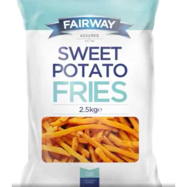 FAIRWAY SWEET POTATO FRIES 4x2.5kg