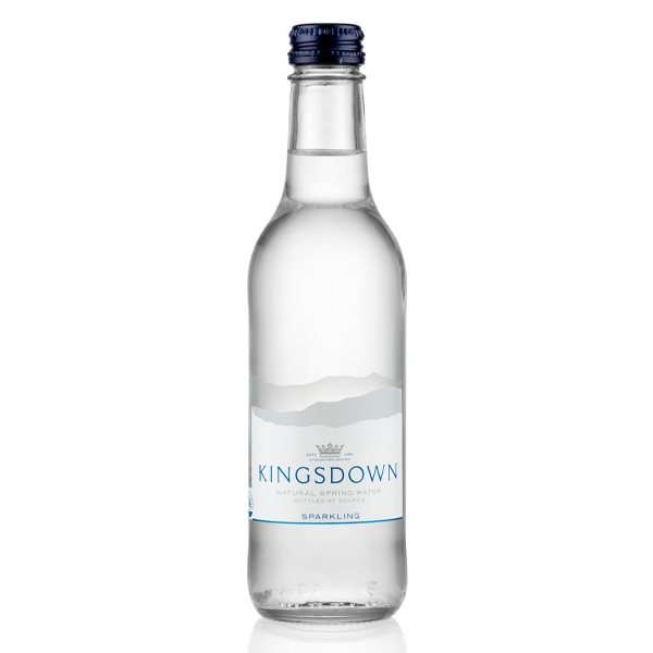 KINGSDOWN GLASS SPARKLING WATER 24x330ml