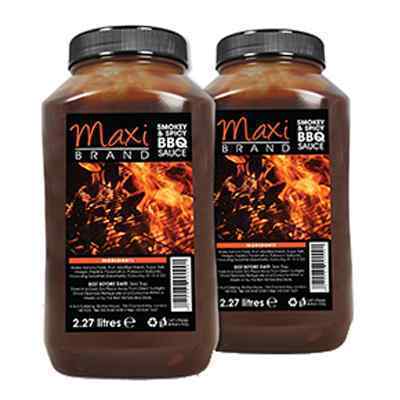 MAXI BRAND BBQ SAUCE 2x2.27lt