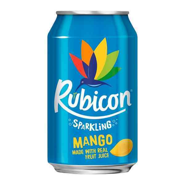 RUBICON SPARKLING CANS MANGO  24x330ml