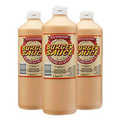 HAMMONDS BURGER SAUCE  6x1lt