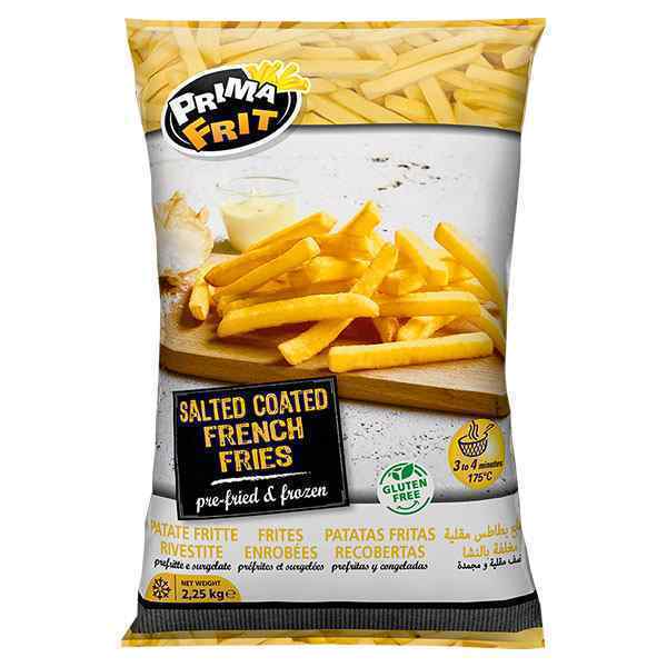 PRIMA FRITES  COATED CHIPS 3/8  10mm 4x2.25kg