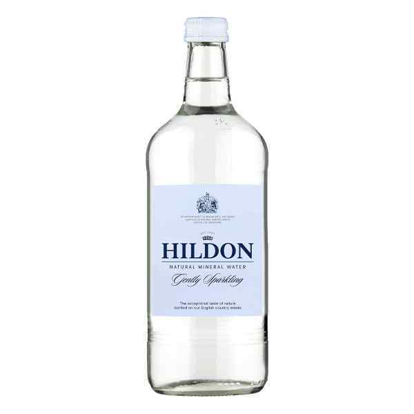 HILDON SPARKLING GLASS  BOTTLE WATER 12x750ml