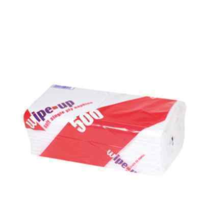 WIPE UP SERVIETTES (SINGLE PLY)  1x5000