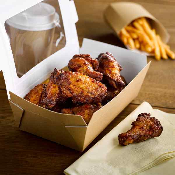 GOLDEN VALLEY HALAL BBQ WINGS 5x1kg