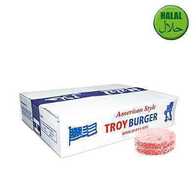 TROY HALAL BURGERS 80%  48x56g