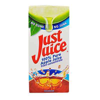 JUST JUICE APPLE JUICE 12 x1lt