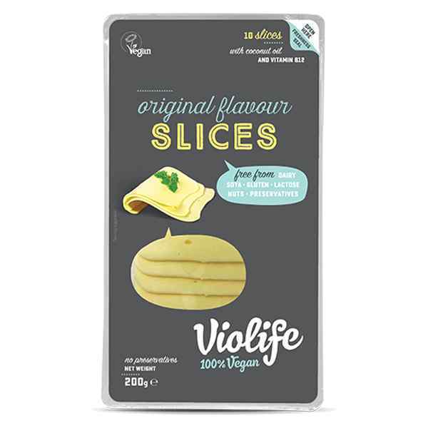 VIOLIFE VEGAN SLICES  10's  1x200gm