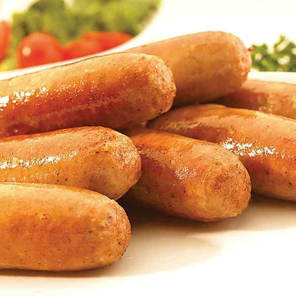 MAXI PORK CUMBERLAND SAUSAGES 6" 4.54kg