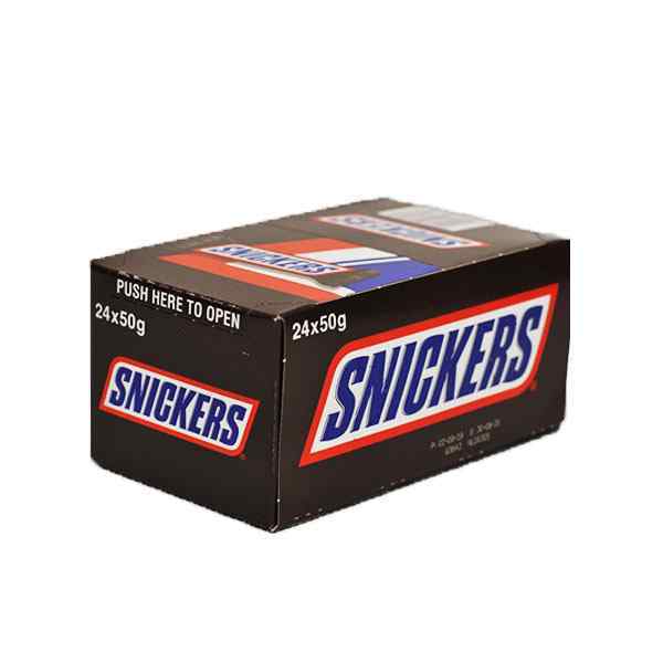 SNICKERS BARS STD  BOX 24 x 45g