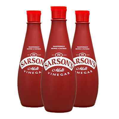 SARSON'S MALT VINEGAR PLASTIC BOT. 12x300ML