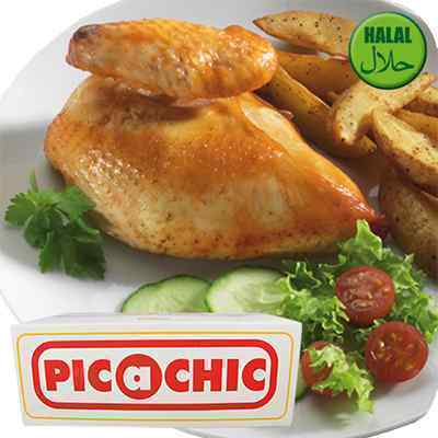PIC A CHIC COOKED CHICKEN BREAST 10-12 32s