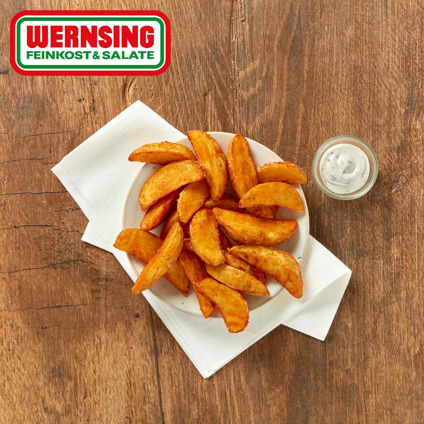 WERNSING SPICY COATED WEDGES  4x2.5kg